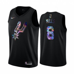 Maillot NBA San Antonio Spurs Patty Mills 8 Iridescent HWC Collection Swingman - Homme